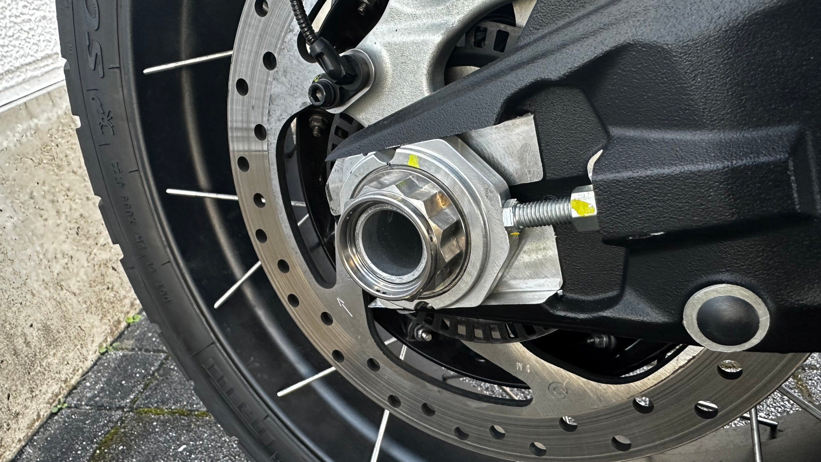 AELLA Titanium Rear Wheel Nut for Ducati