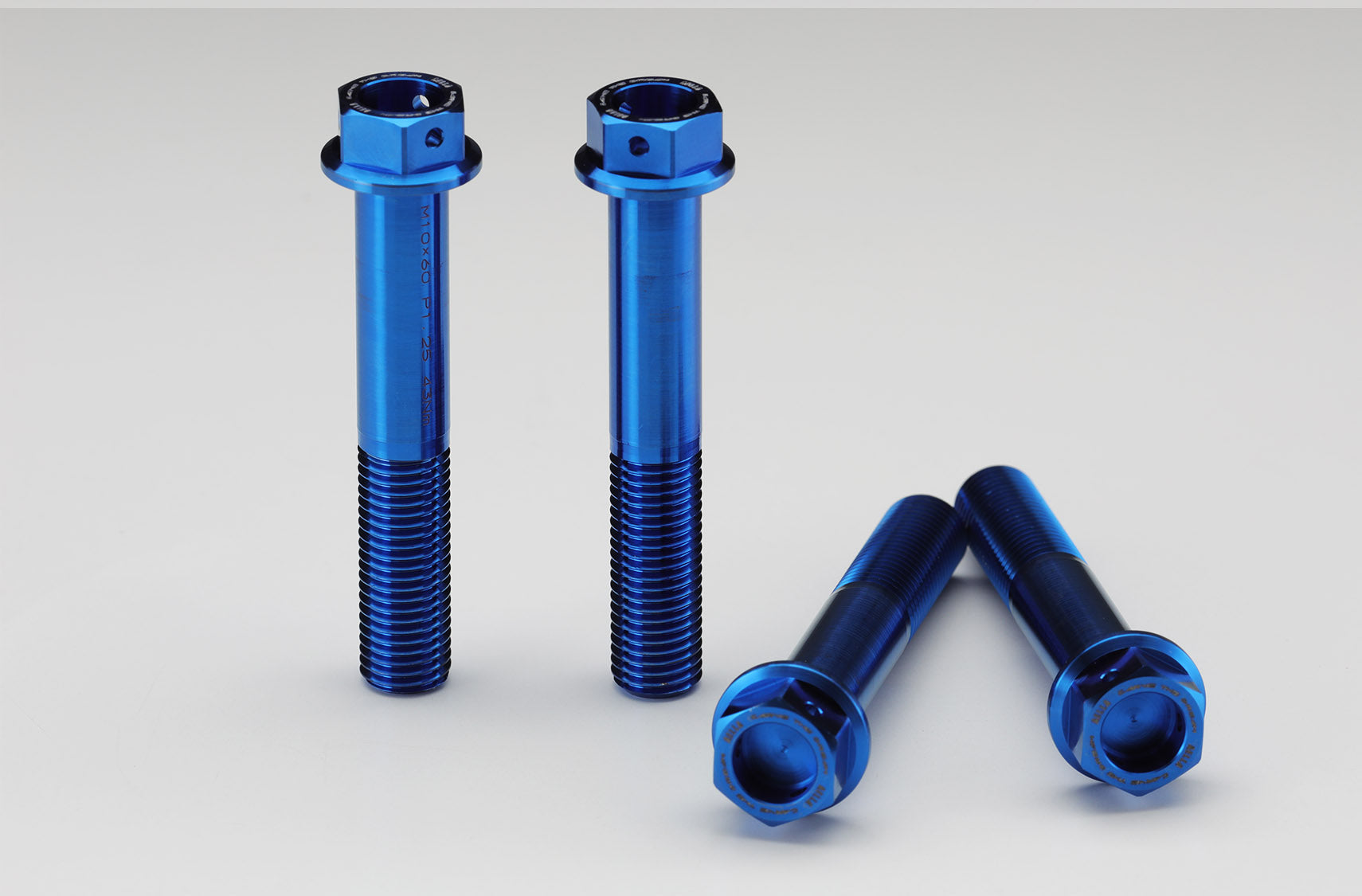 AELLA Titanium Bolts for Brembo Radial Mount Brake Calipers / Rear Brake Calipers