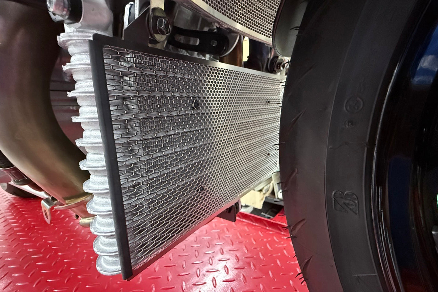 AELLA Radiator and Oil Cooler Guards for Suzuki Hayabusa