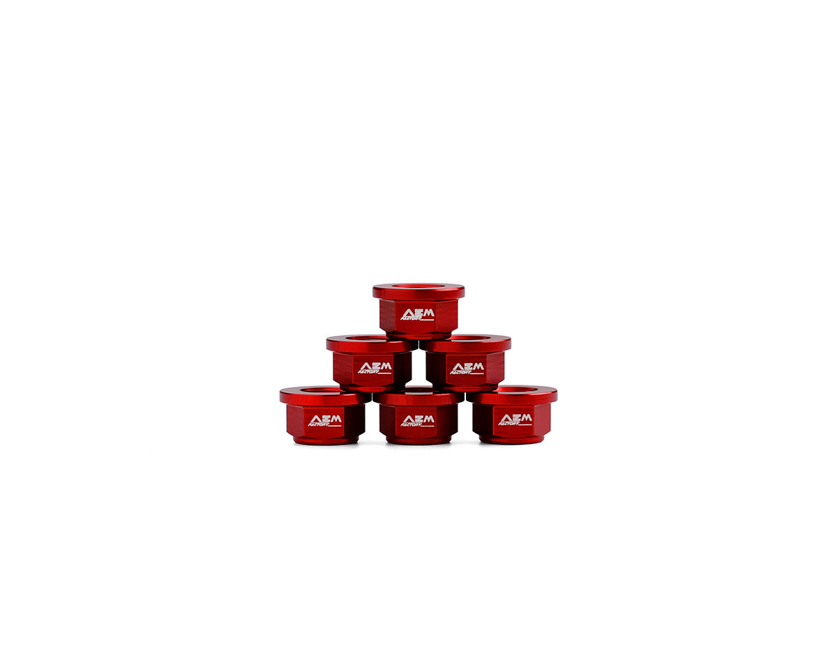 AEM Factory Ergal Flanged Nuts Kit