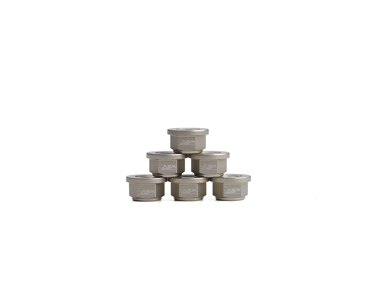 AEM Factory Ergal Flanged Nuts Kit