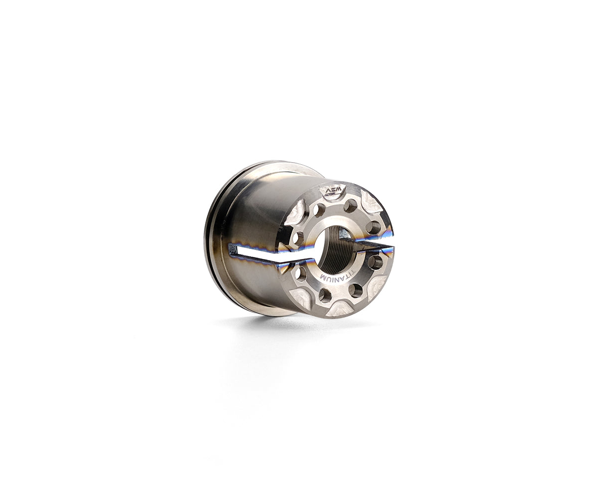 AEM Titanium Steering Stem Nut "Drill"