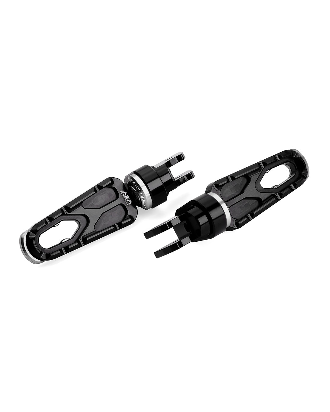 AEM Factory Adjustable Footpegs Kit "Touring" for Ducati Diavel V4 / Multistrada V4 / Hypermotard 698 Mono