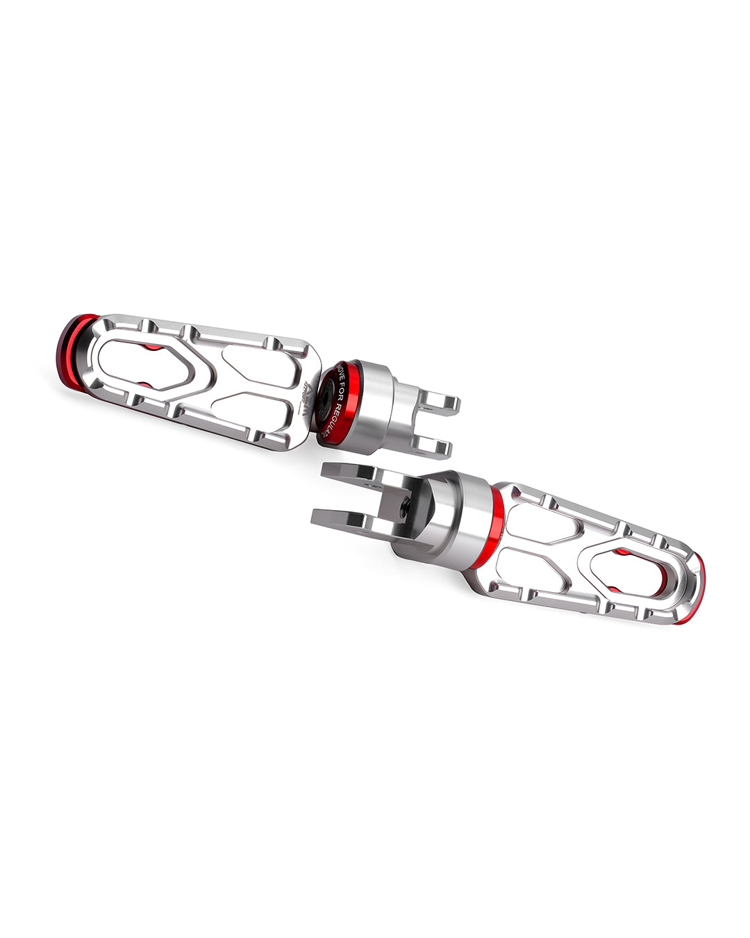 AEM Factory Adjustable Footpegs Kit "Touring" for Ducati Diavel V4 / Multistrada V4 / Hypermotard 698 Mono
