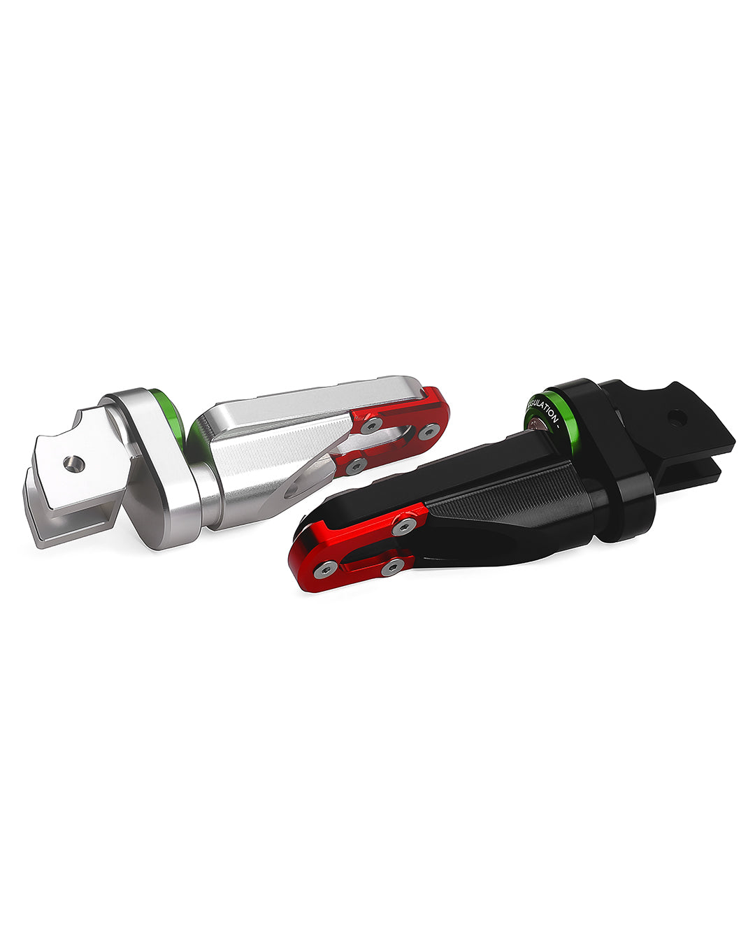 AEM Factory Adjustable Footpegs Kit "Touring" for Ducati Diavel V4 / Multistrada V4 / Hypermotard 698 Mono