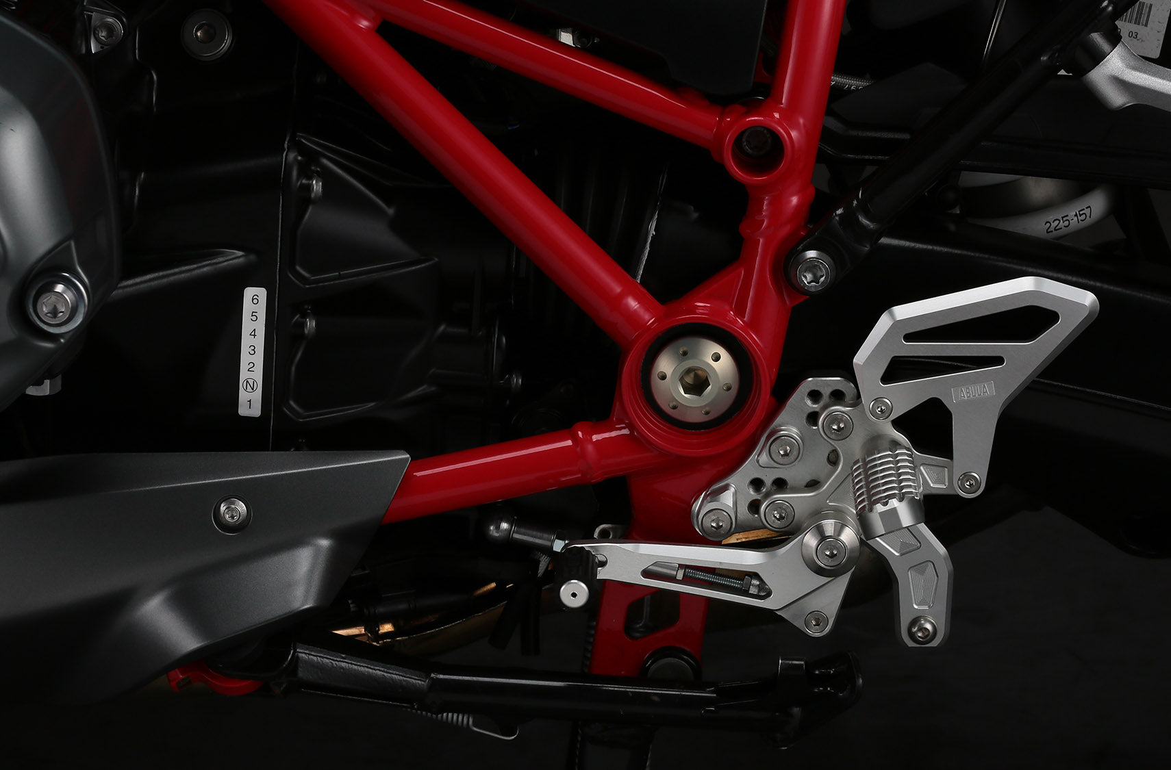 AELLA Rearsets for BMW R1200R / RS LC (15-) - Fixed Version