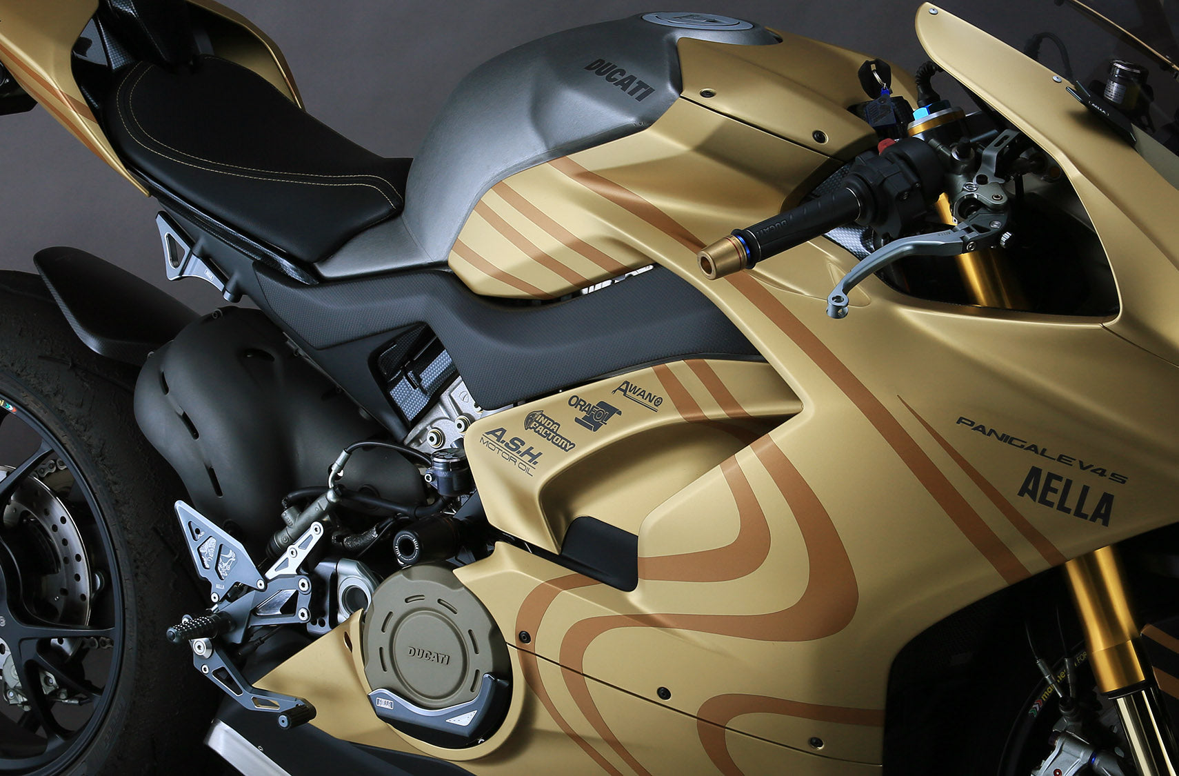 AELLA Carbon Frame Cover for Panigale V4/V4S (Up to MY2019)