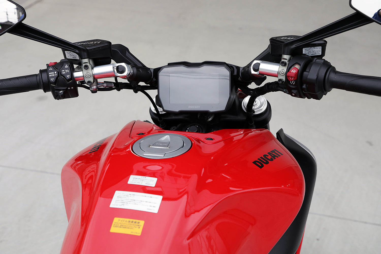 AELLA Adjustable Handlebars for Ducati Diavel V4