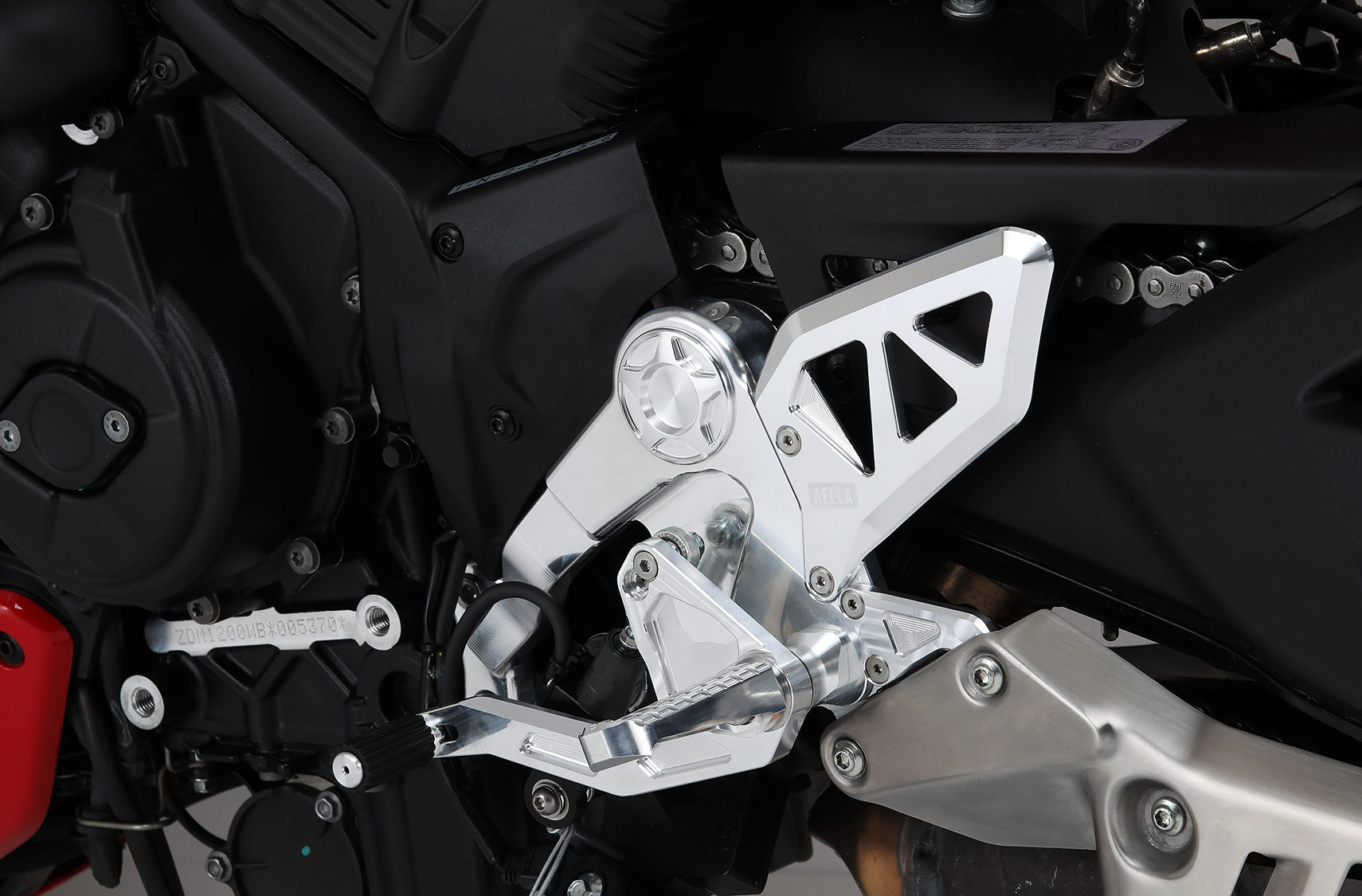AELLA Rearsets for Ducati Diavel V4