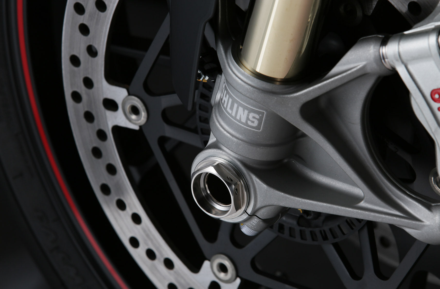 AELLA Titanium Front Wheel Nut for Ducati