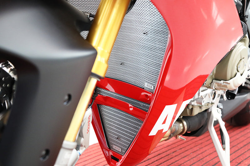 AELLA Radiator & Oil Cooler Protector Set for Panigale V4 (MY25+)