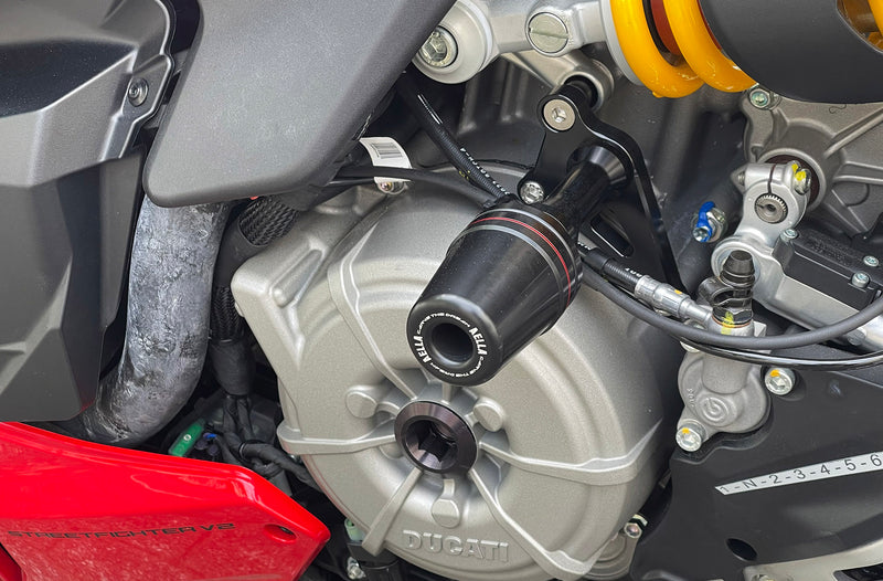 AELLA Engine Sliders for Ducati Panigale / Streetfighter V2