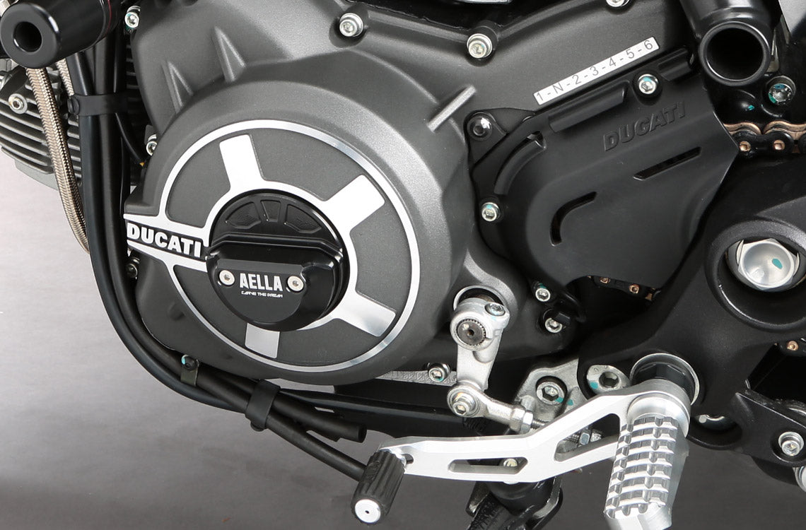 AELLA Engine Sliders for Ducati Scrambler 800 / Sixty 2 and Monster 797