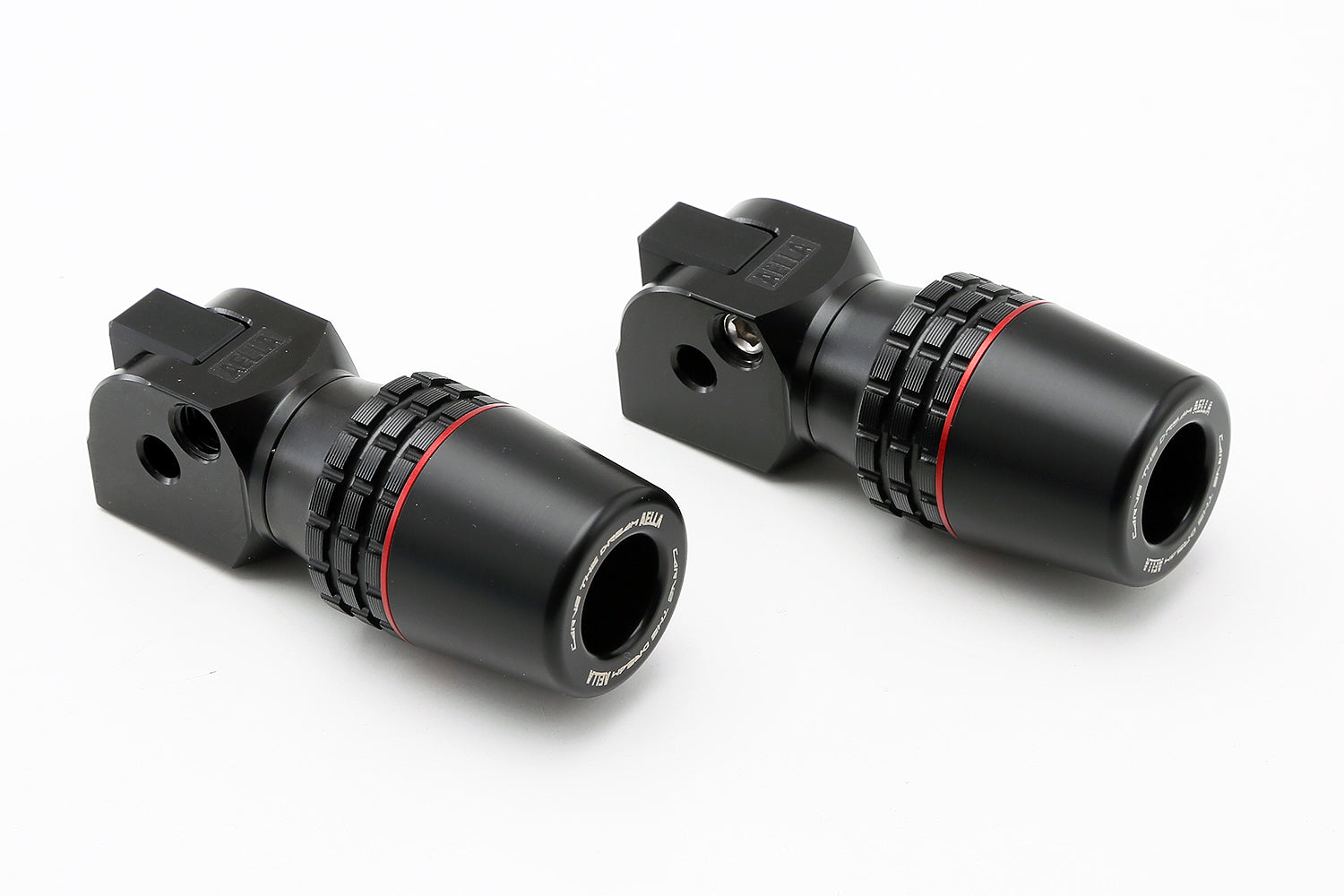 AELLA Frame Sliders / Passenger Footpegs for Ducati Panigale V2 MY25+, Scrambler Next Gen and Supersport 950 / 939