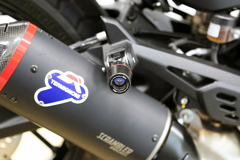 AELLA Frame Sliders / Passenger Footpegs for Ducati Scrambler Next Gen