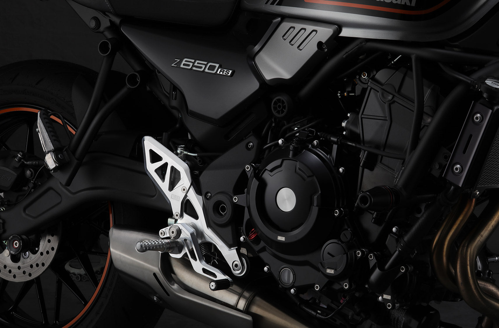AELLA Rearsets for Kawasaki Z650RS