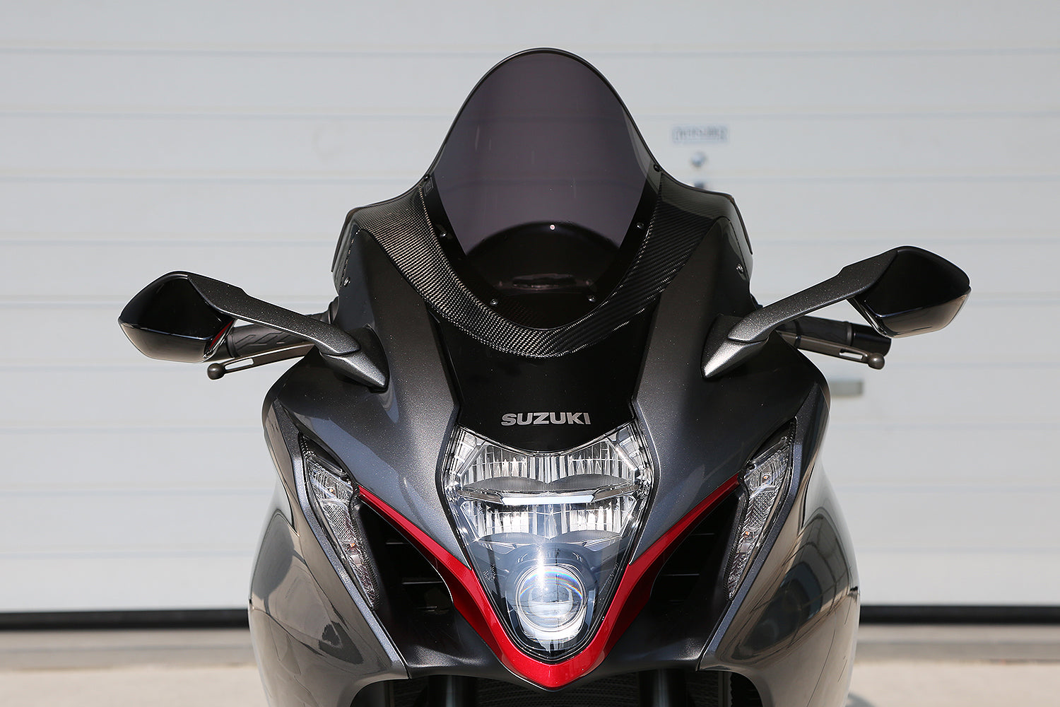 AELLA Carbon High Screen for Suzuki Hayabusa