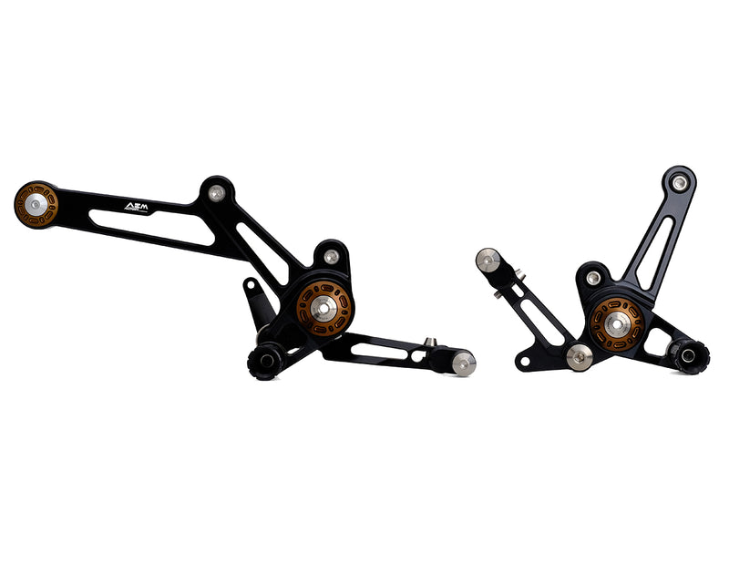 AEM Adjustable Rearsets for Diavel 1200