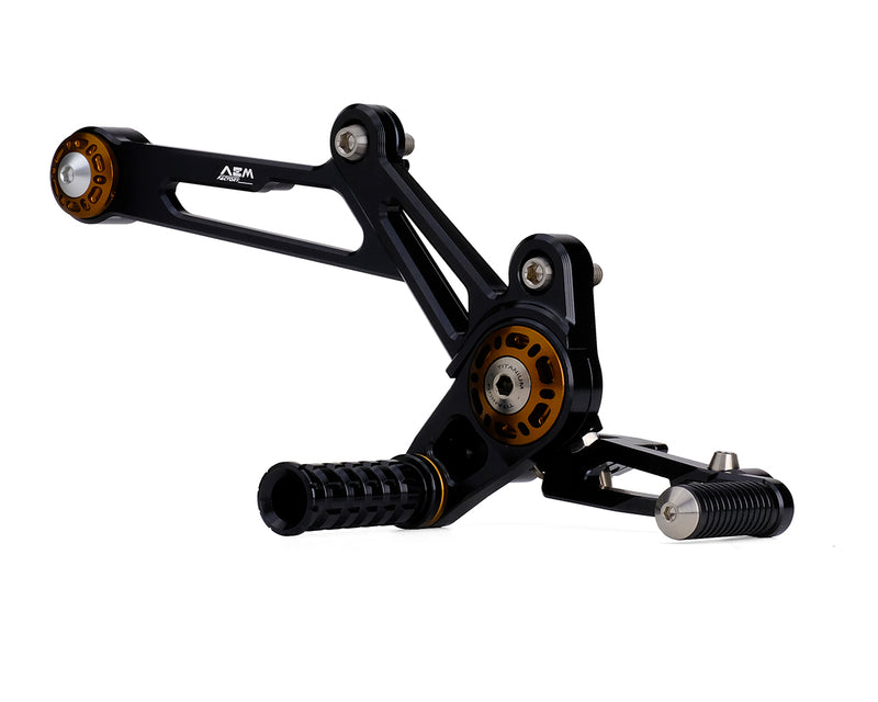 AEM Adjustable Rearsets for Diavel 1200