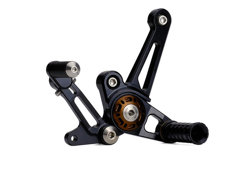 AEM Adjustable Rearsets for Diavel 1200