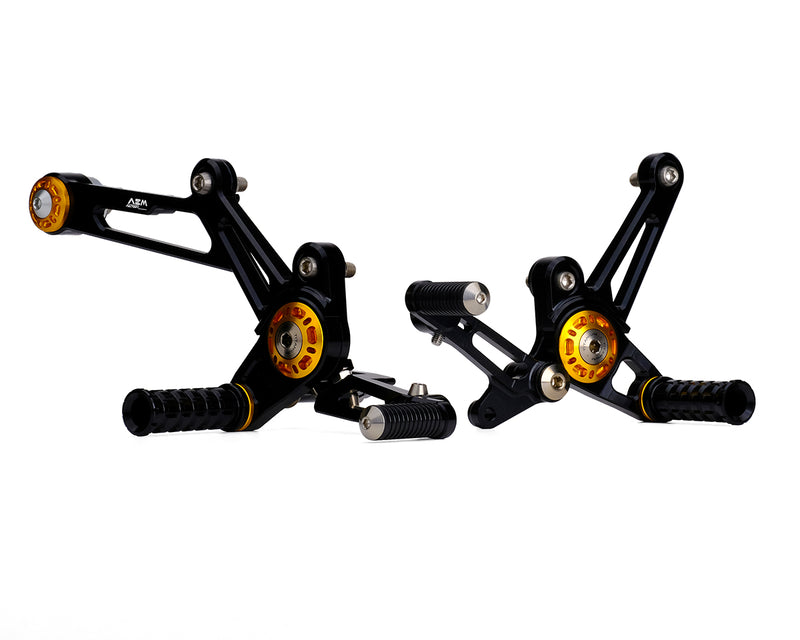 AEM Adjustable Rearsets for Diavel 1200