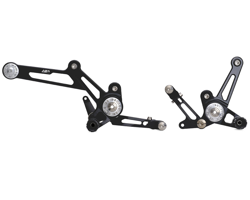 AEM Adjustable Rearsets for Diavel 1200