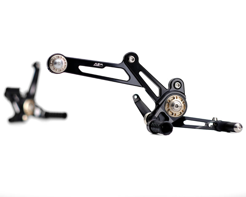 AEM Adjustable Rearsets for Diavel 1200