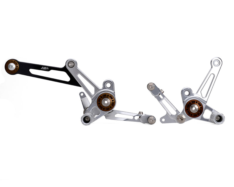 AEM Adjustable Rearsets for Diavel 1200