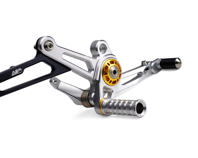 AEM Adjustable Rearsets for Diavel 1200