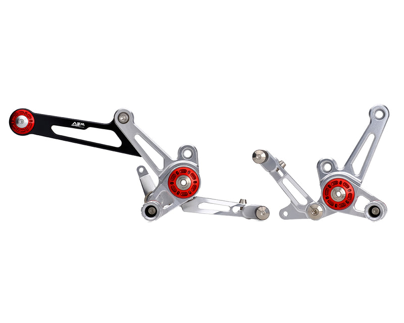 AEM Adjustable Rearsets for Diavel 1200