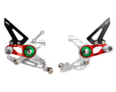 AEM Adjustable Rearsets for 2 Cylinders Panigale