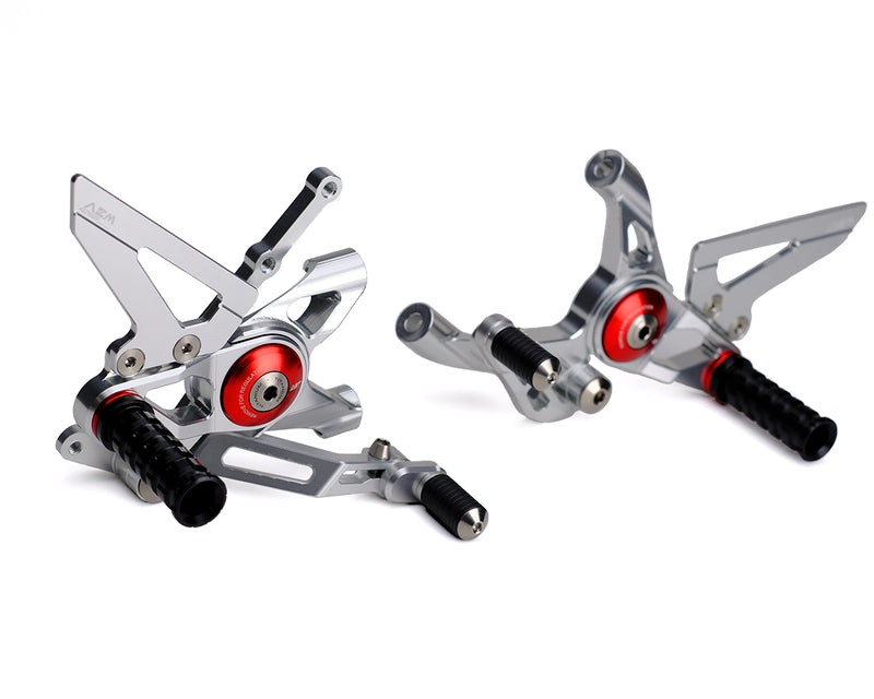 AEM Adjustable Rearsets for 2 Cylinders Panigale