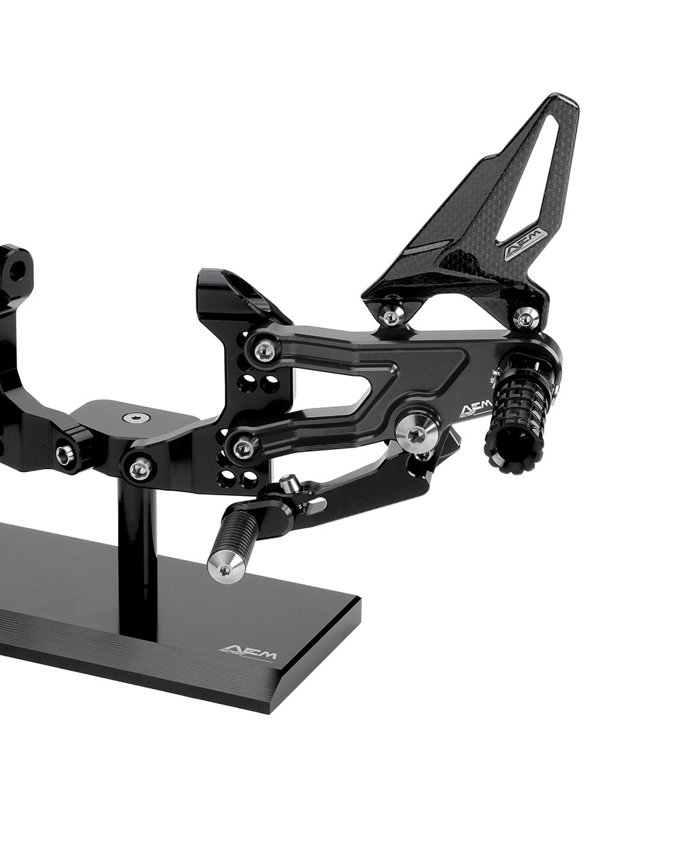 AEM Factory Adjustable Rearsets for Panigale V4