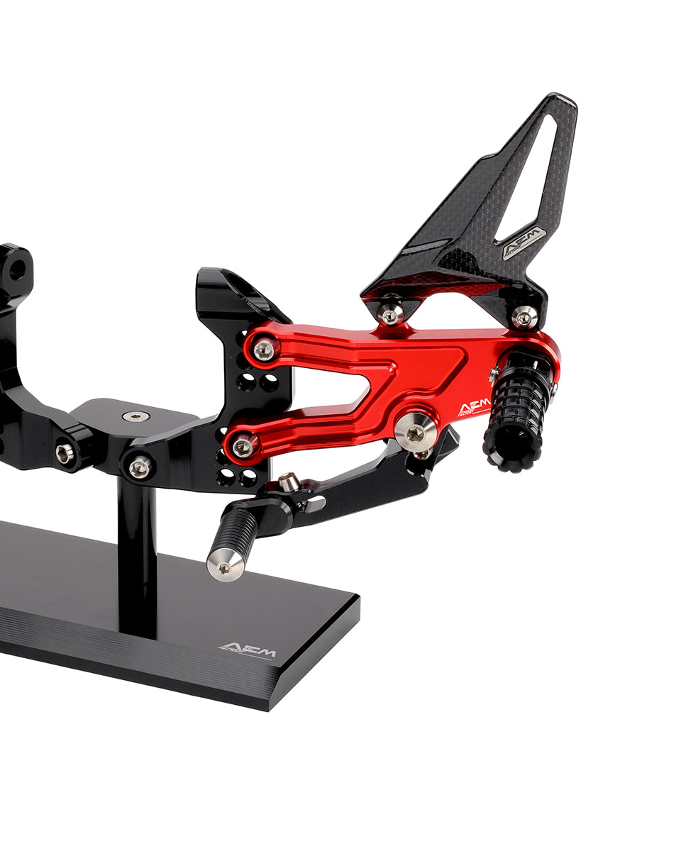 AEM Factory Adjustable Rearsets for Panigale V4