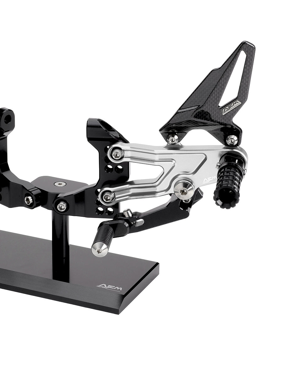 AEM Factory Adjustable Rearsets for Panigale V4