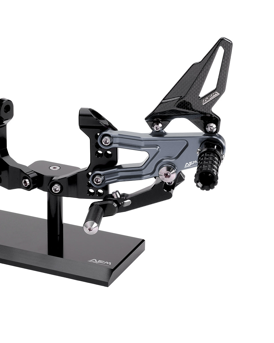 AEM Factory Adjustable Rearsets for Panigale V4