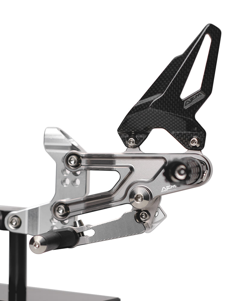 AEM Adjustable Rearsets for Panigale V4