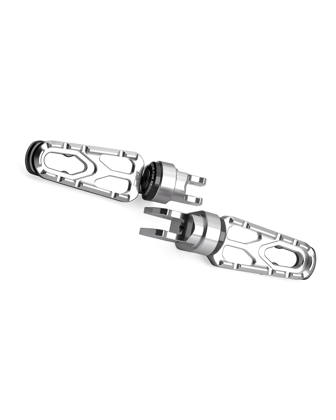 AEM Factory Adjustable Footpegs Kit "Touring" for Ducati Diavel V4 / Multistrada V4 / Hypermotard 698 Mono