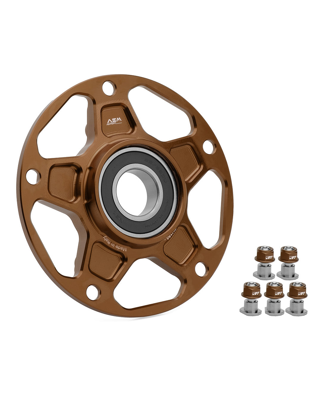 AEM Factory Sprocket Carrier for Ducati Panigale and Streetfighter V4 MY25+