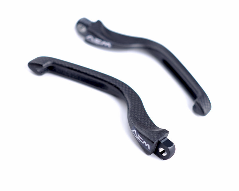 AEM Carbon Fiber Brake / Clutch Levers "Carbon Touch" for Brembo RCS