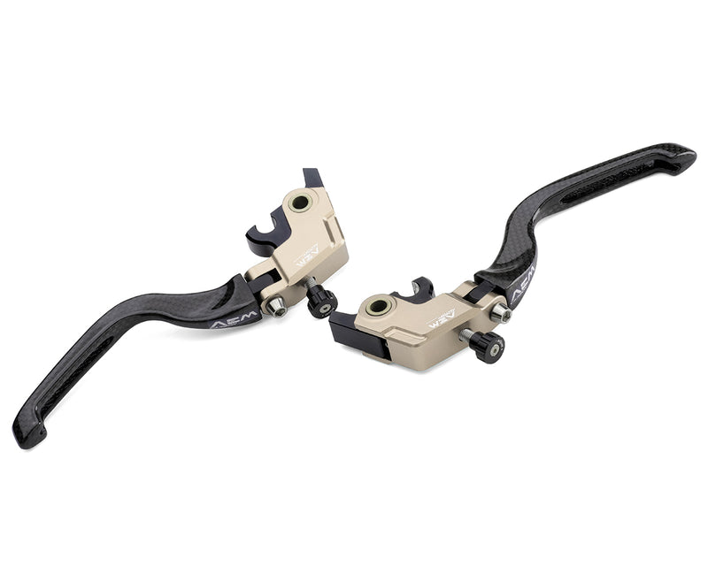 AEM Brake / Clutch Carbon Fiber Levers "Carbon Touch" for OEM