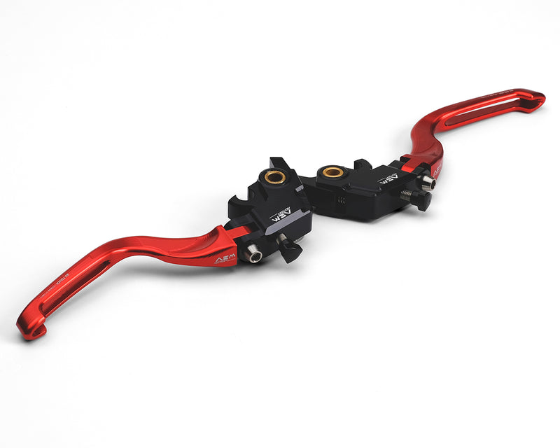 AEM Brake / Clutch Levers "Alu Touch" for Brembo OEM Radial MC