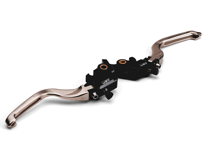 AEM Brake / Clutch Levers "Alu Touch" for Brembo OEM Radial MC