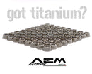 AEM Factory Titanium Nuts