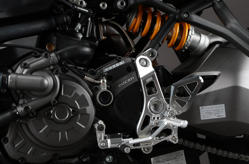 AELLA Rearsets for Monster 1200 S / 821 (QS version)