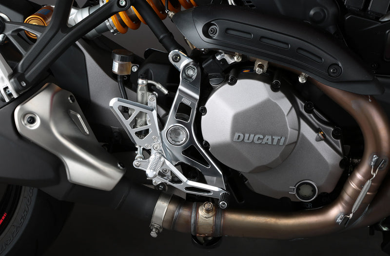 AELLA Rearsets for Monster 1200 S / 821 (QS version)