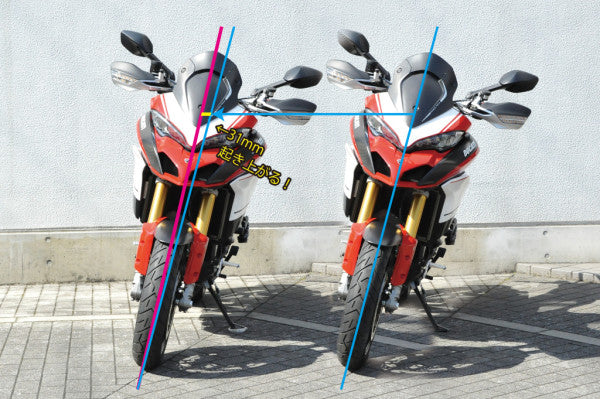 AELLA Sidestand Extension for Multistrada (2010+)