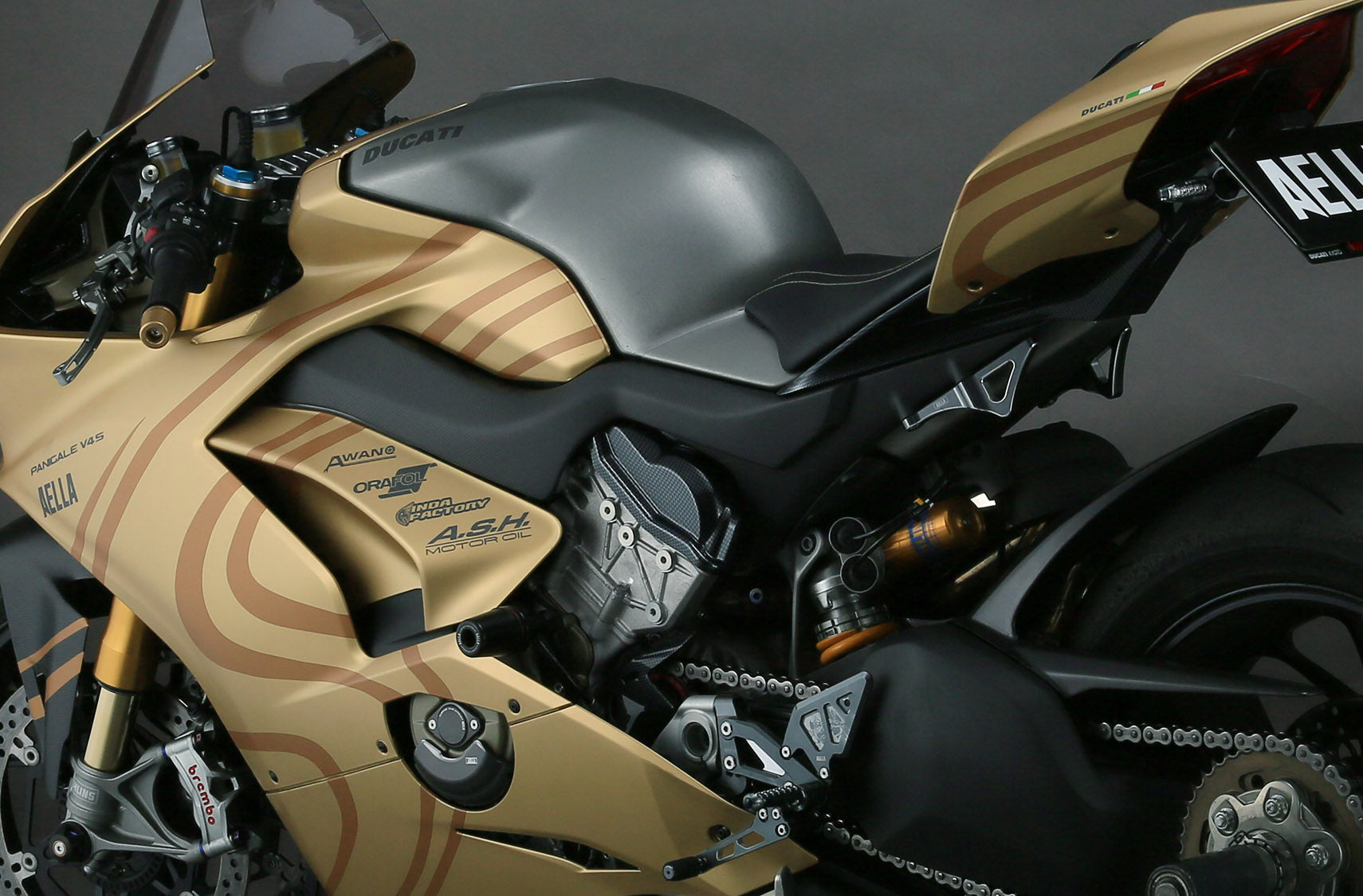 AELLA Carbon Frame Cover for Panigale V4/V4S (Up to MY2019)