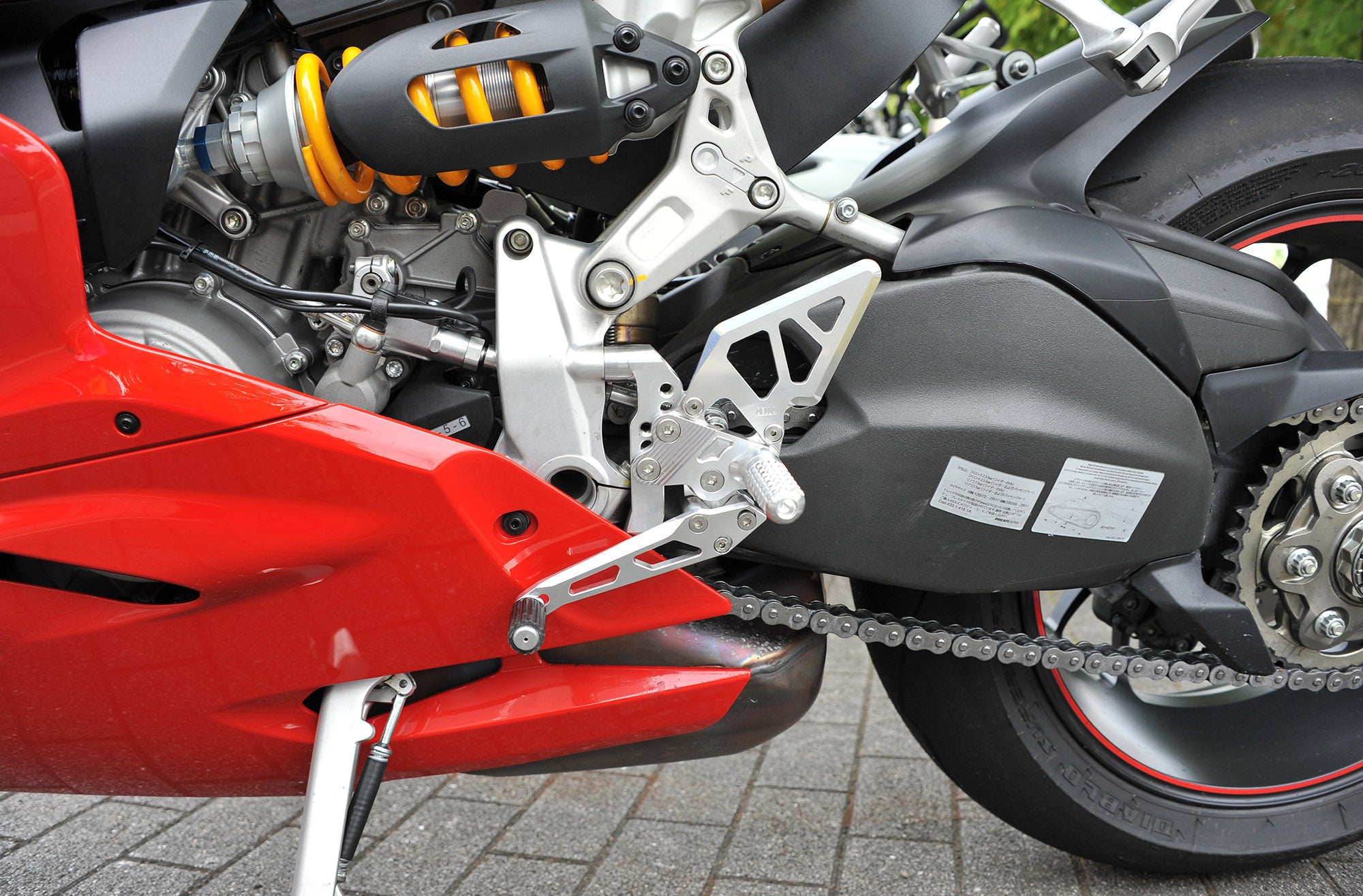 AELLA Rearsets for Ducati Panigale V2, 1299, 1199, 959, 899