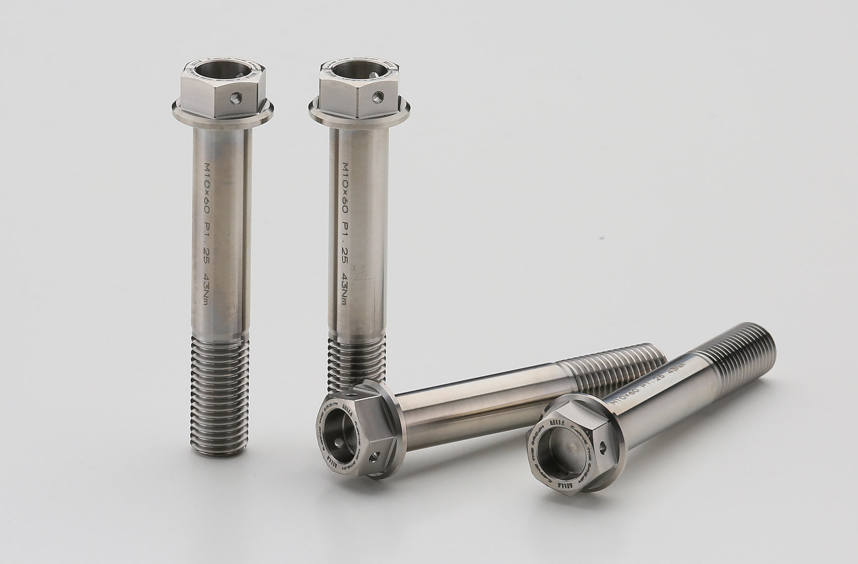 AELLA Titanium Bolts for Brembo Radial Mount Calipers